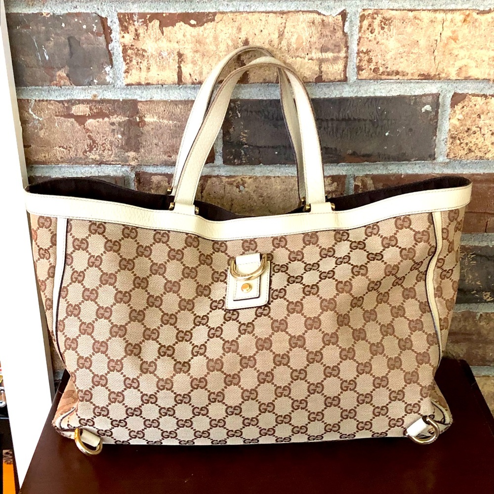 Gucci Abbey GG Tote Bag